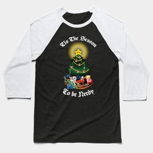 Geekin' Around the Christmas Tree Baseball T-Shirt